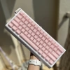 The XVX crystal jelly two-color formed PC crystal keycaps have a high appearance level, with multi-country characters engraved on the side and 113 keys for cross-border use details Picture